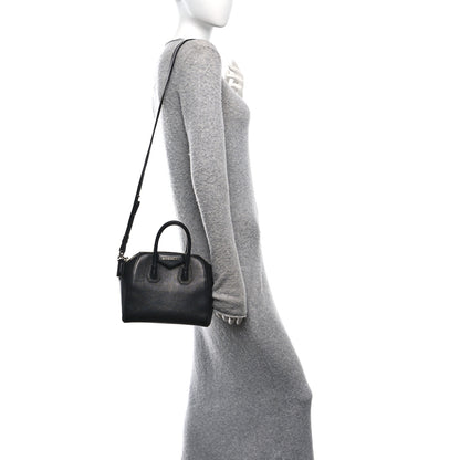 Givenchy Sugar Goatskin Mini Antigona Black 2 of 14