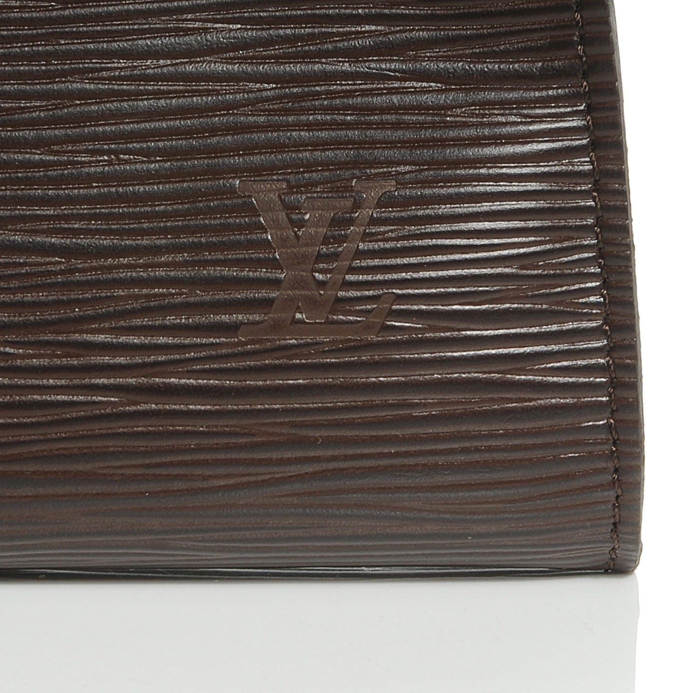 Louis Vuitton Epi Pochette Accessories 24 Moka 7 of 7