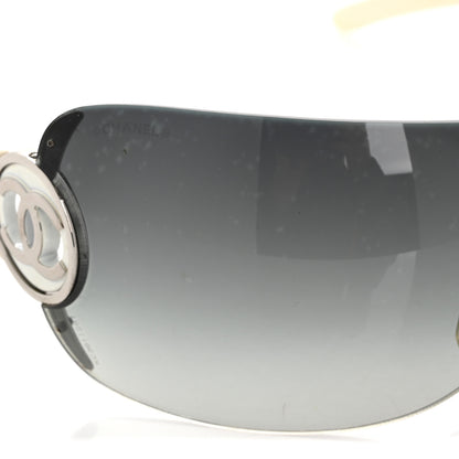 Chanel CC Sunglasses 4145 White 7 of 8