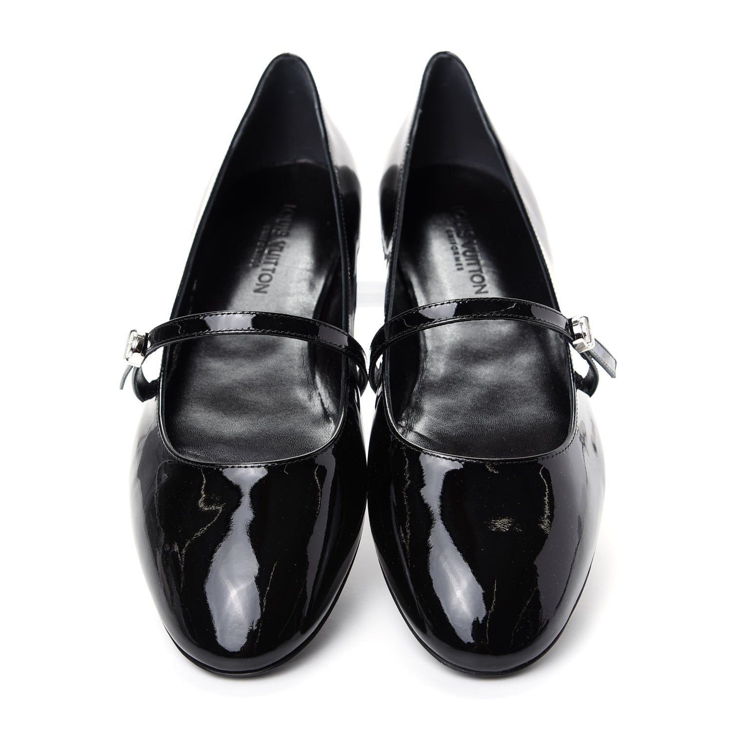 Louis Vuitton Patent Uniformes Ballet Flats 38.5 Black 5 of 10