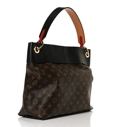 Louis Vuitton Monogram Tuileries Hobo Black 3 of 14