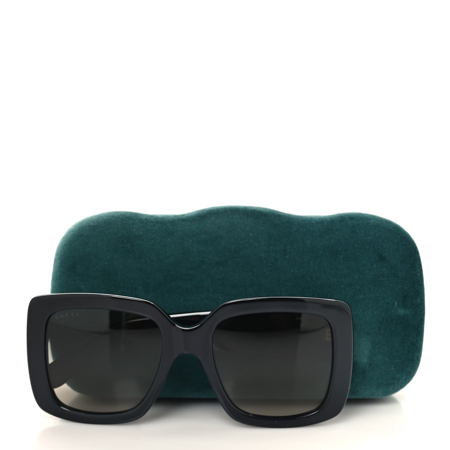 Gucci Acetate Square Frame Sunglasses GG0141S Black 8 of 8