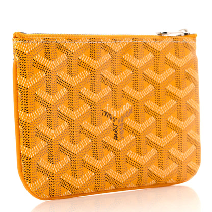 Goyard Goyardine Mini Senat Pochette Yellow 3 of 6