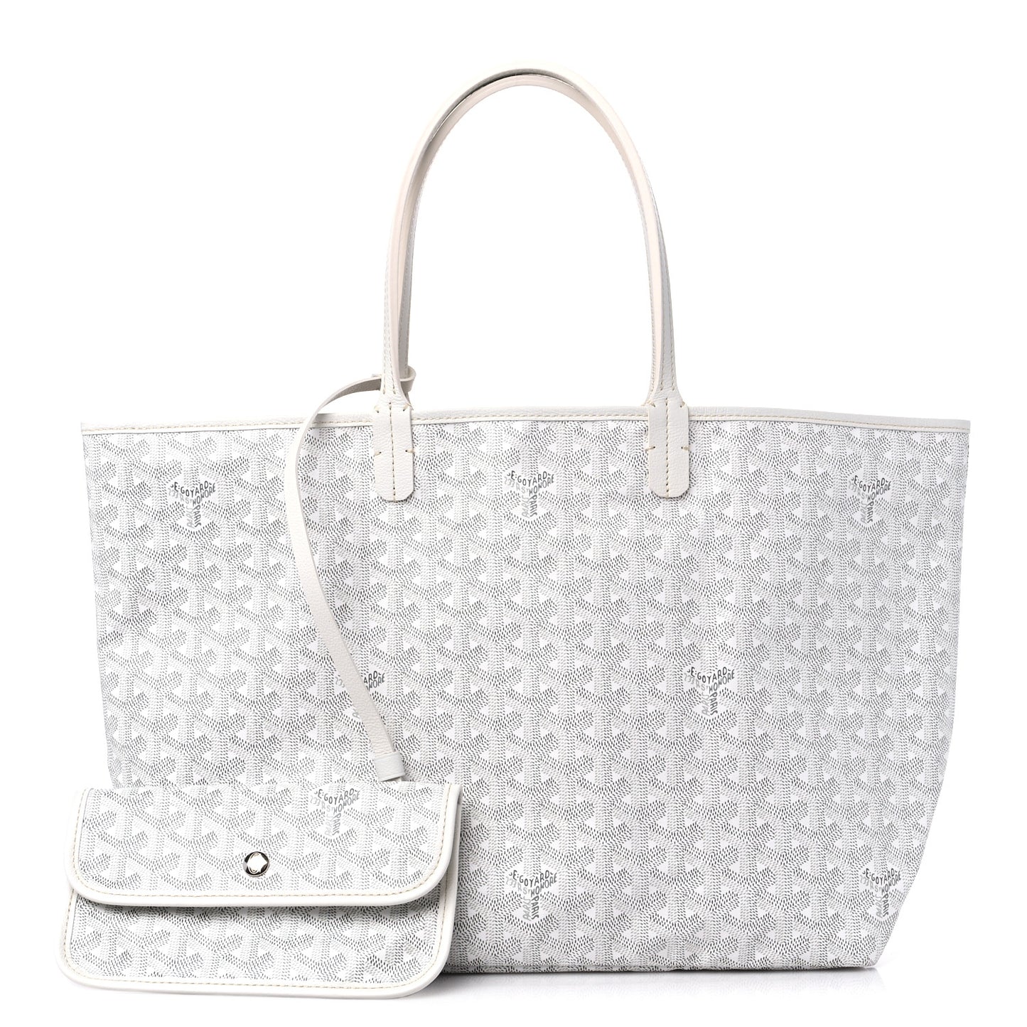 Goyardine Saint Louis PM White