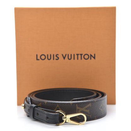 Louis Vuitton Monogram Bandouliere Shoulder Strap XL Black 5 of 5