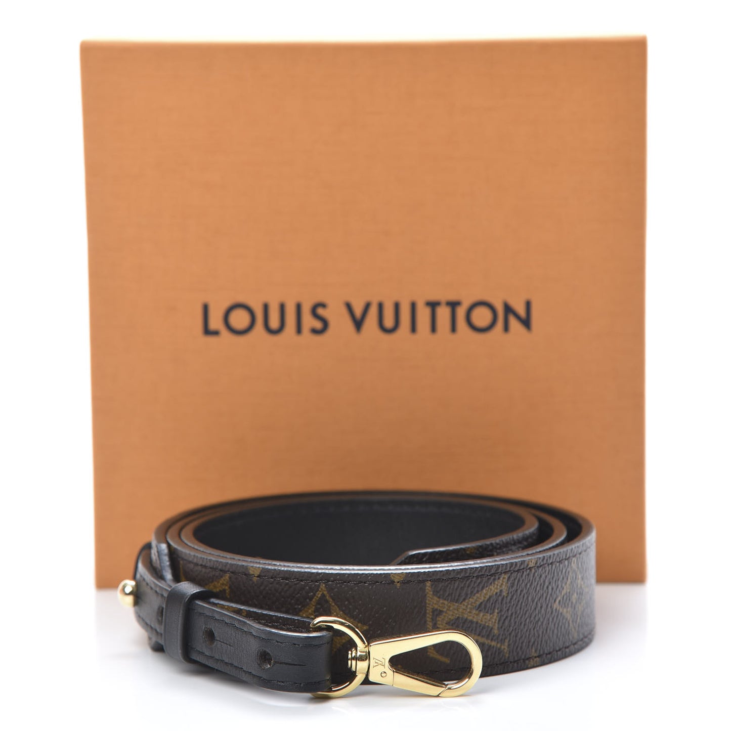 Monogram Bandouliere Shoulder Strap XL Black