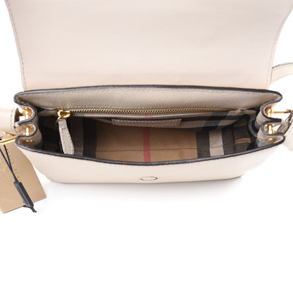Burberry Soft Grain Calfskin Small Medley Crossbody Limestone 5 of 10