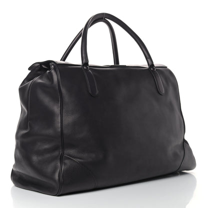 Delvaux Dream Calfskin Brillant L'XXL Satchel Black 4 of 11