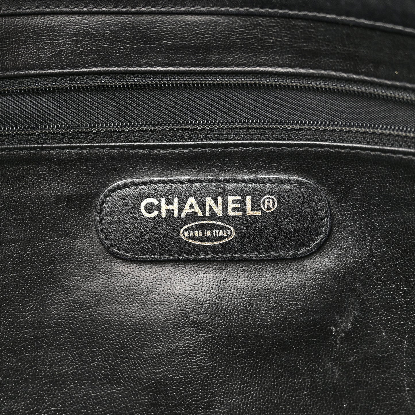 Calfskin Stitched XL Weekender Black