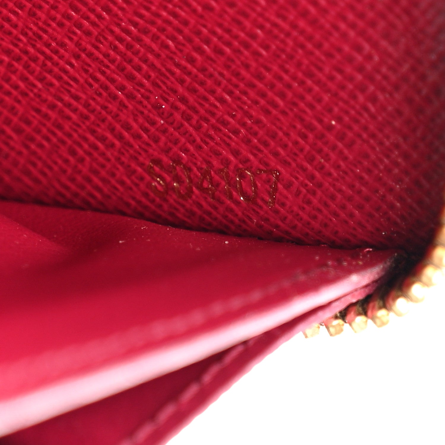 Louis Vuitton Monogram Clemence Wallet Fuchsia 7 of 9