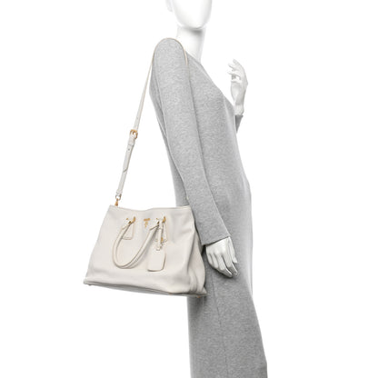 Prada Vitello Daino Tote Talco 2 of 13
