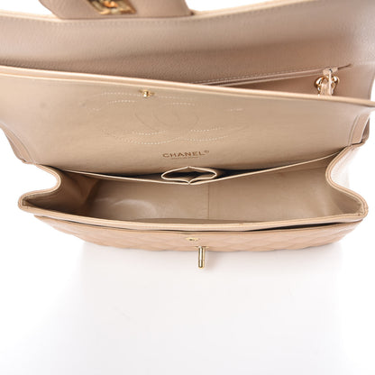 Chanel Caviar Quilted Jumbo Double Flap Beige Clair 5 of 8