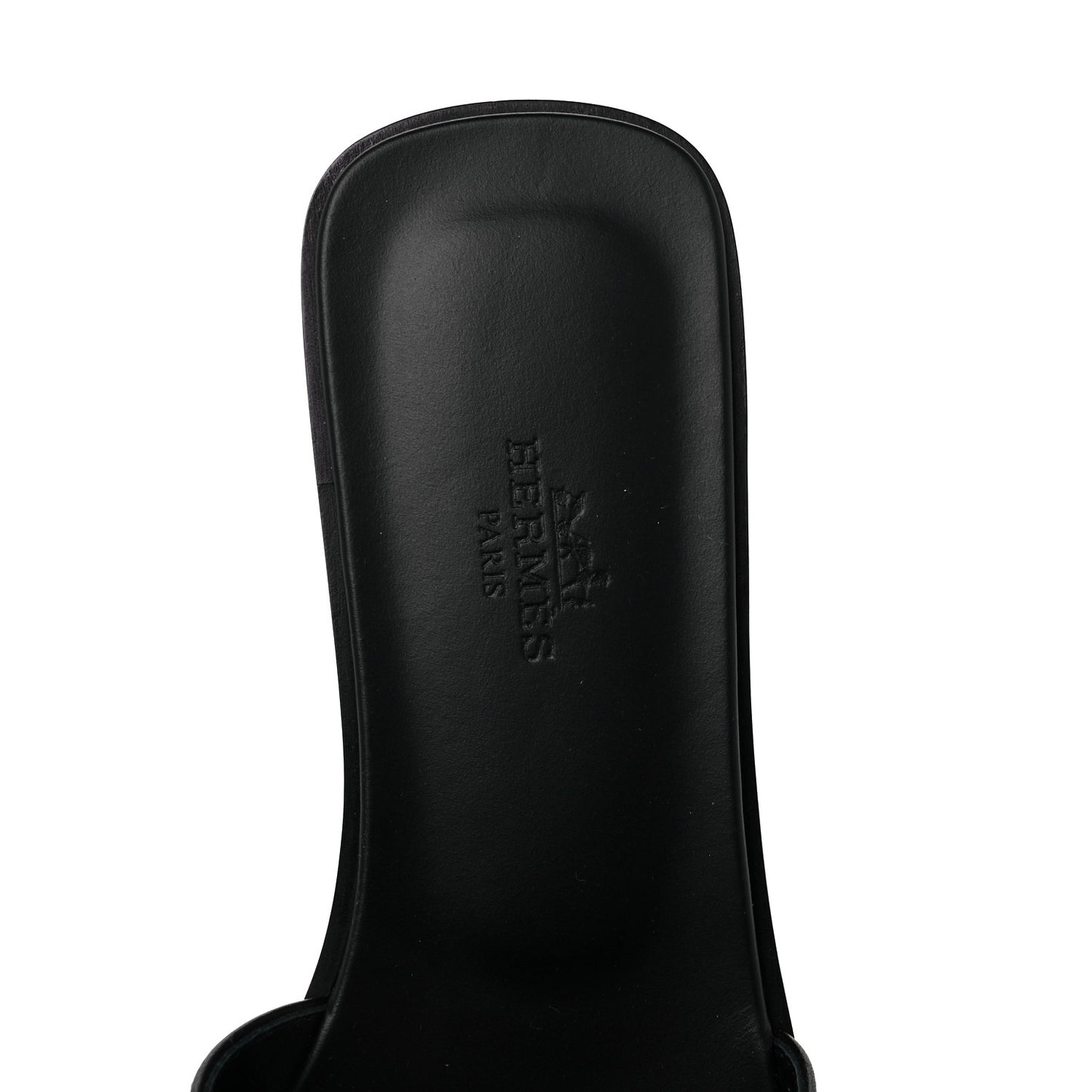 Box Calfskin Oran Sandals 37.5 Black