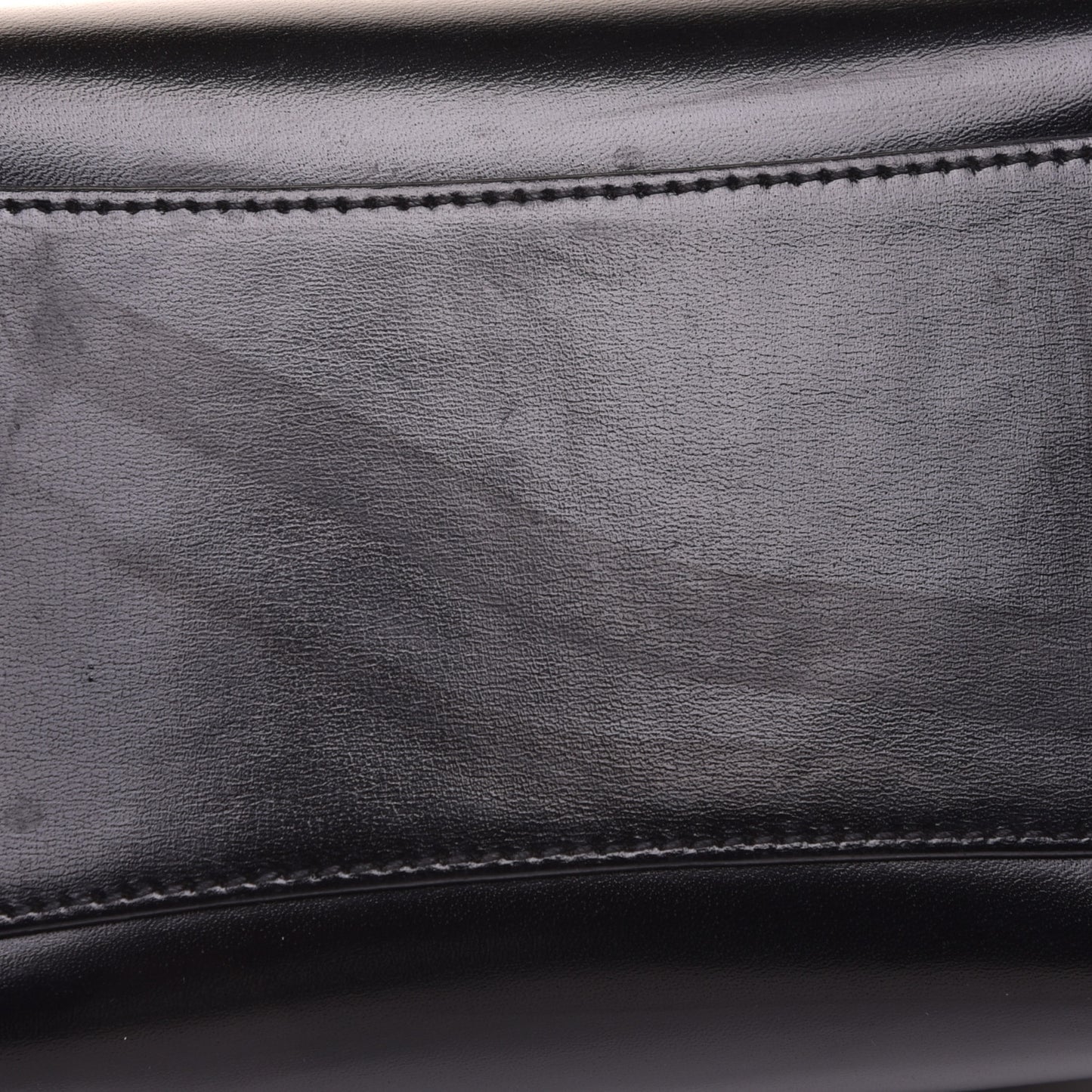 Shiny Lord Calfskin Mini Antigona Black