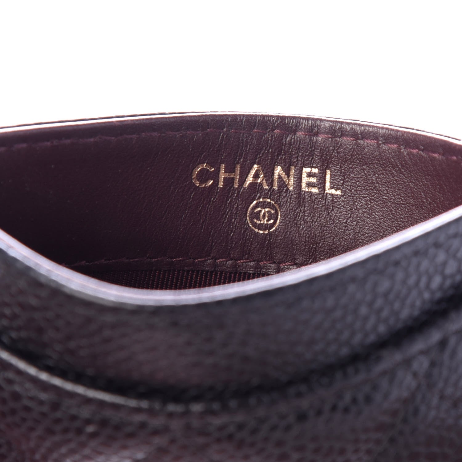 Chanel Caviar Quilted Card Holder Black 6 of 9