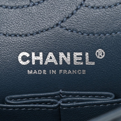Chanel Aged Calfskin Quilted 2.55 Reissue 225 Flap Dark Blue 6 of 13