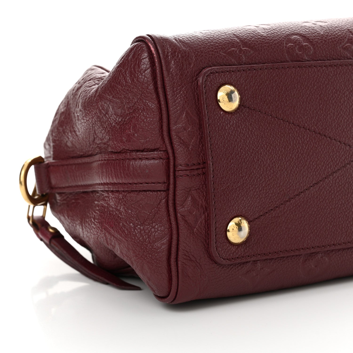 Louis Vuitton Empreinte Monogram Speedy Bandouliere 25 Wine 9 of 13