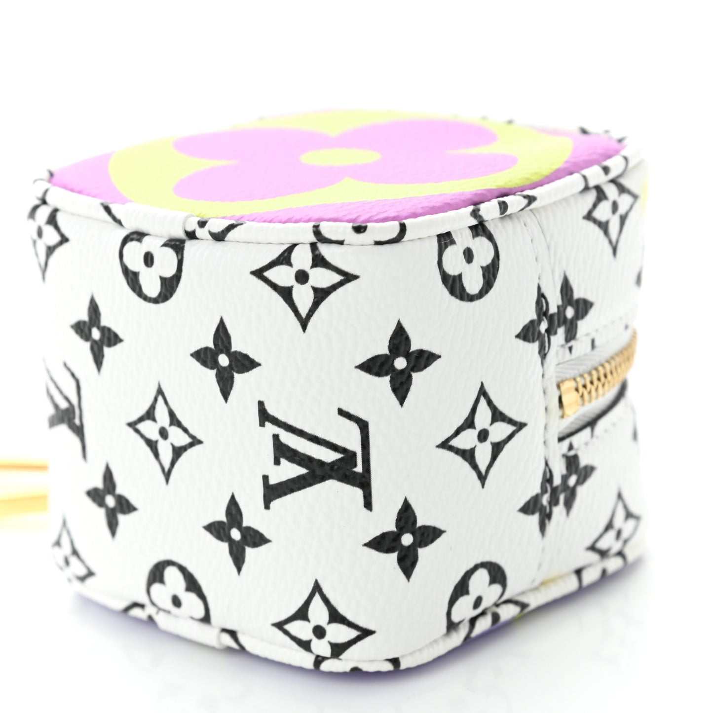 Monogram Giant Cube Coin Purse Pink
