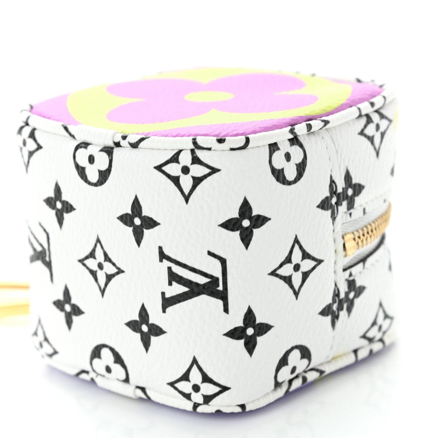 Louis Vuitton Monogram Giant Cube Coin Purse Pink 9 of 9