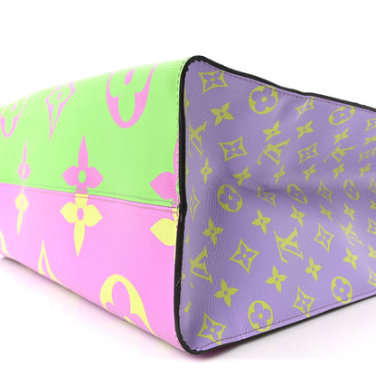 Louis Vuitton Monogram Giant Onthego GM Pink Lilac 9 of 9