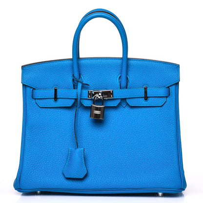 Hermes Togo Birkin 25 Bleu Zanzibar 1 of 26