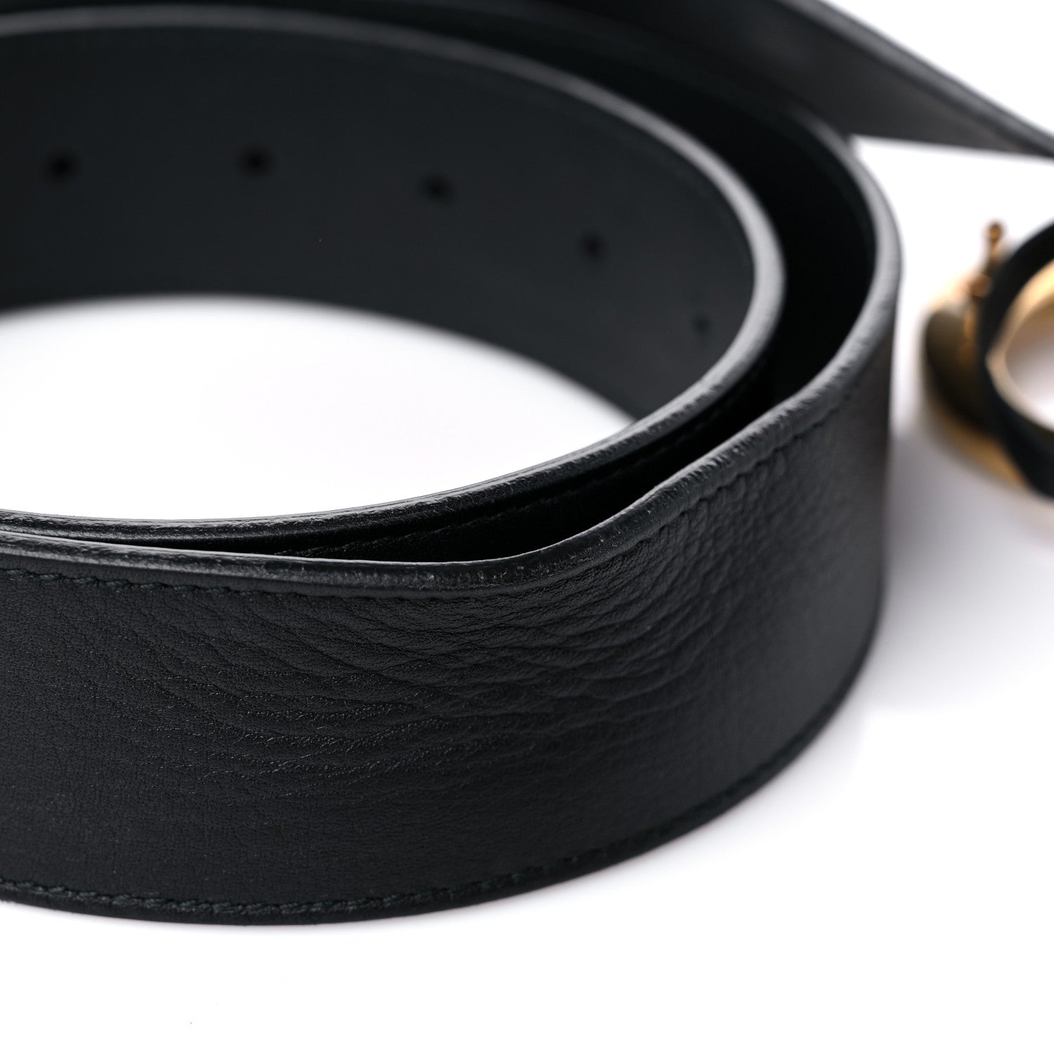 Gucci Moon Calfskin Double G 40mm Belt 105 42 Black 7 of 8