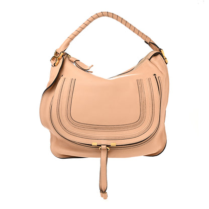 Chloe Calfskin Large Marcie Hobo Nude 1 of 23