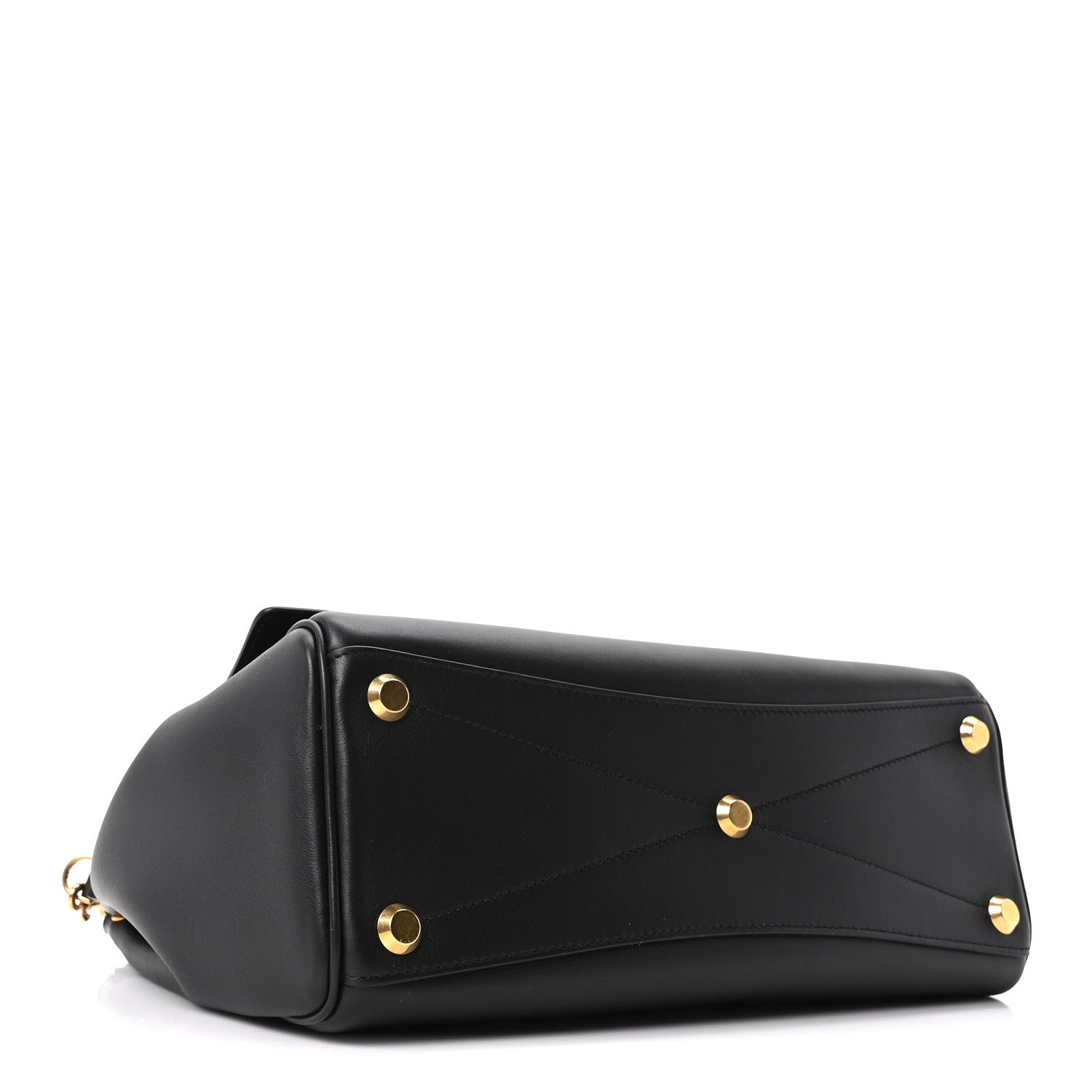 Balenciaga Smooth Calfskin Bel Air Carry All Bag Black Black Black 4 of 9