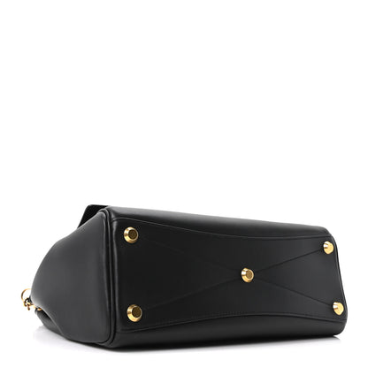 Balenciaga Smooth Calfskin Bel Air Carry All Bag Black Black Black 4 of 9