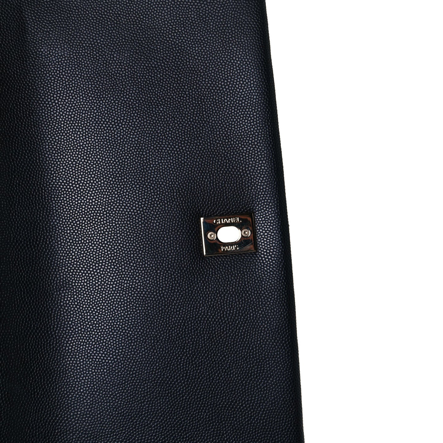 Caviar Quilted Small Coco Handle Flap Black