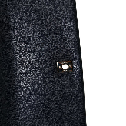 Chanel Caviar Quilted Small Coco Handle Flap Black 13 of 15