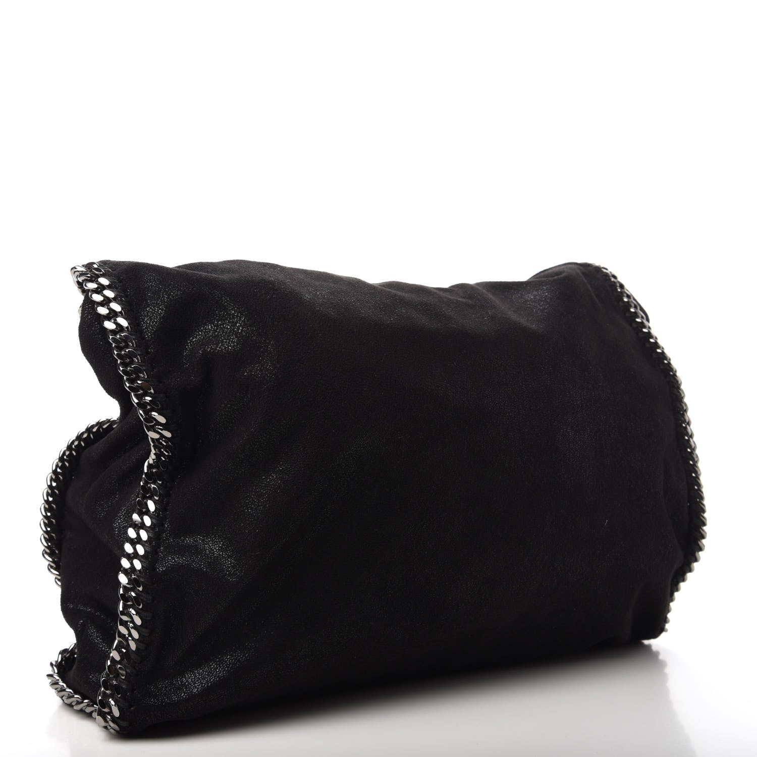 Stella McCartney Shaggy Deer Big Falabella Tote Black 3 of 10