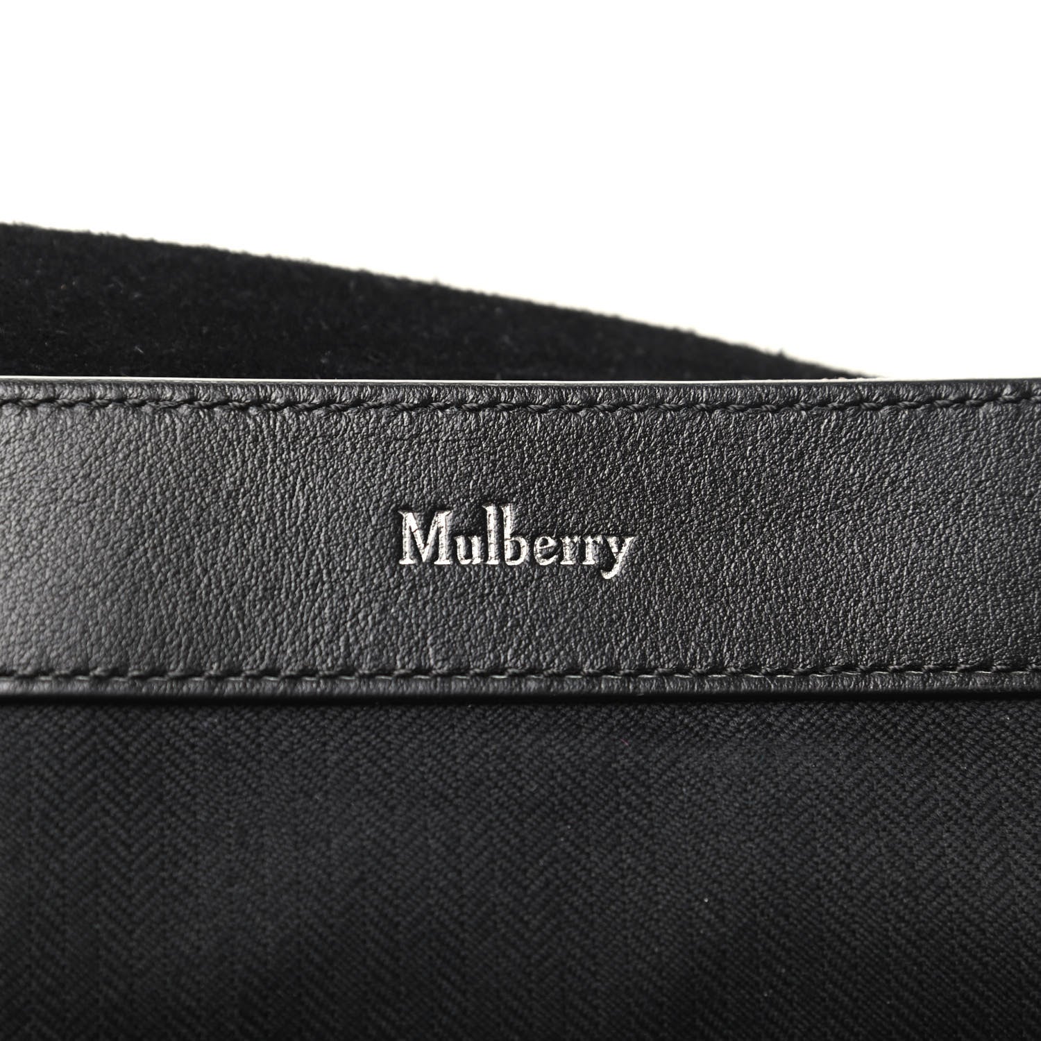 Mulberry Nylon Calfskin Reston Backpack Dark Green Black 6 of 8