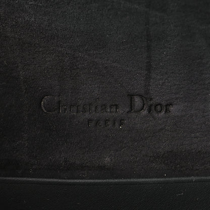 Christian Dior Ultra Matte Calfskin Saddle Belt Clutch Black 6 of 10