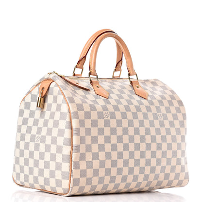 Louis Vuitton Damier Azur Speedy 35 3 of 13