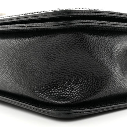 Chanel Caviar Quilted New Medium Boy Flap Black 10 of 10