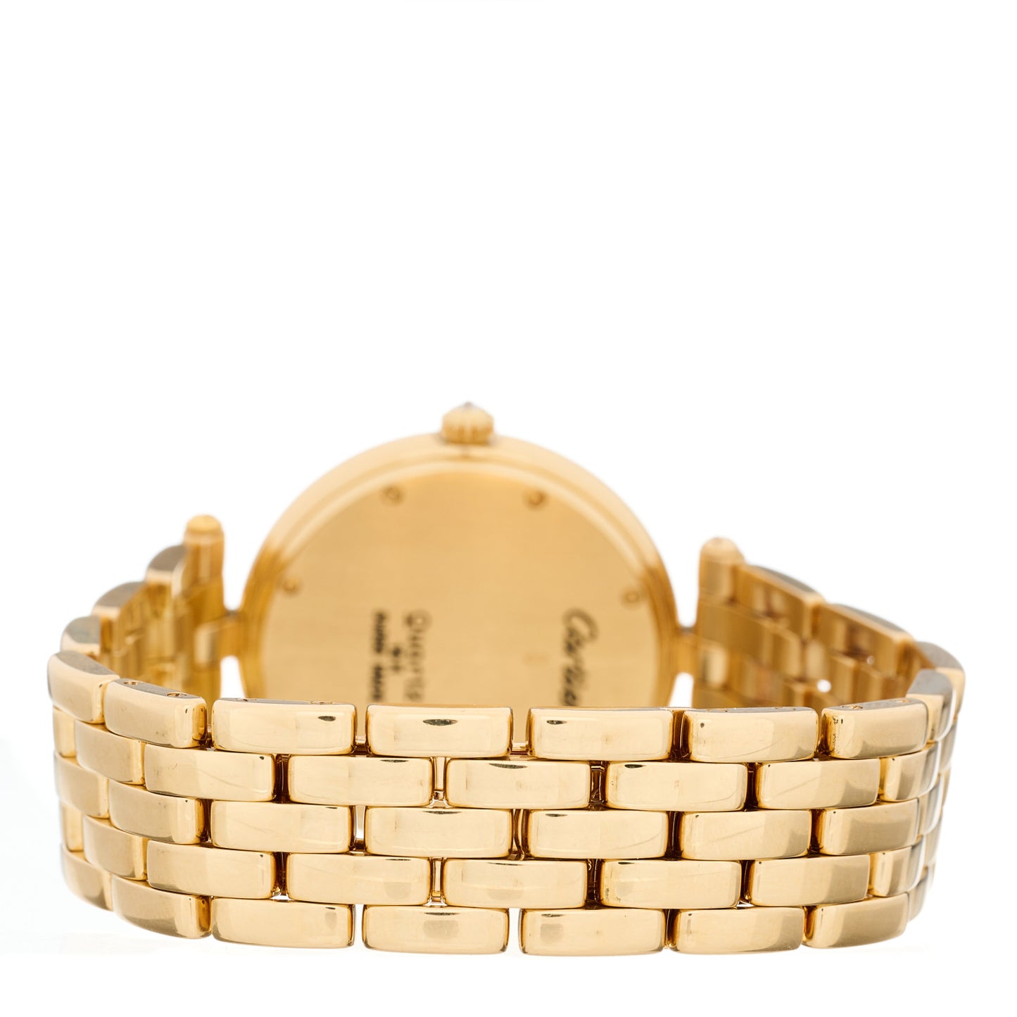 18K Yellow Gold Diamond 29mm Panthere Vendome Quartz Watch