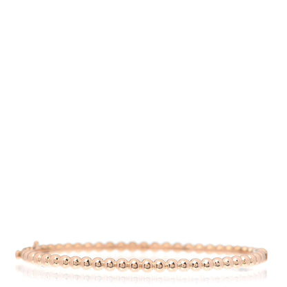 Van Cleef & Arpels 18K Rose Gold Perlee Pearls of Gold Bracelet M 3 of 7