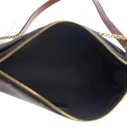 Louis Vuitton Monogram Pallas Clutch Black 4 of 8