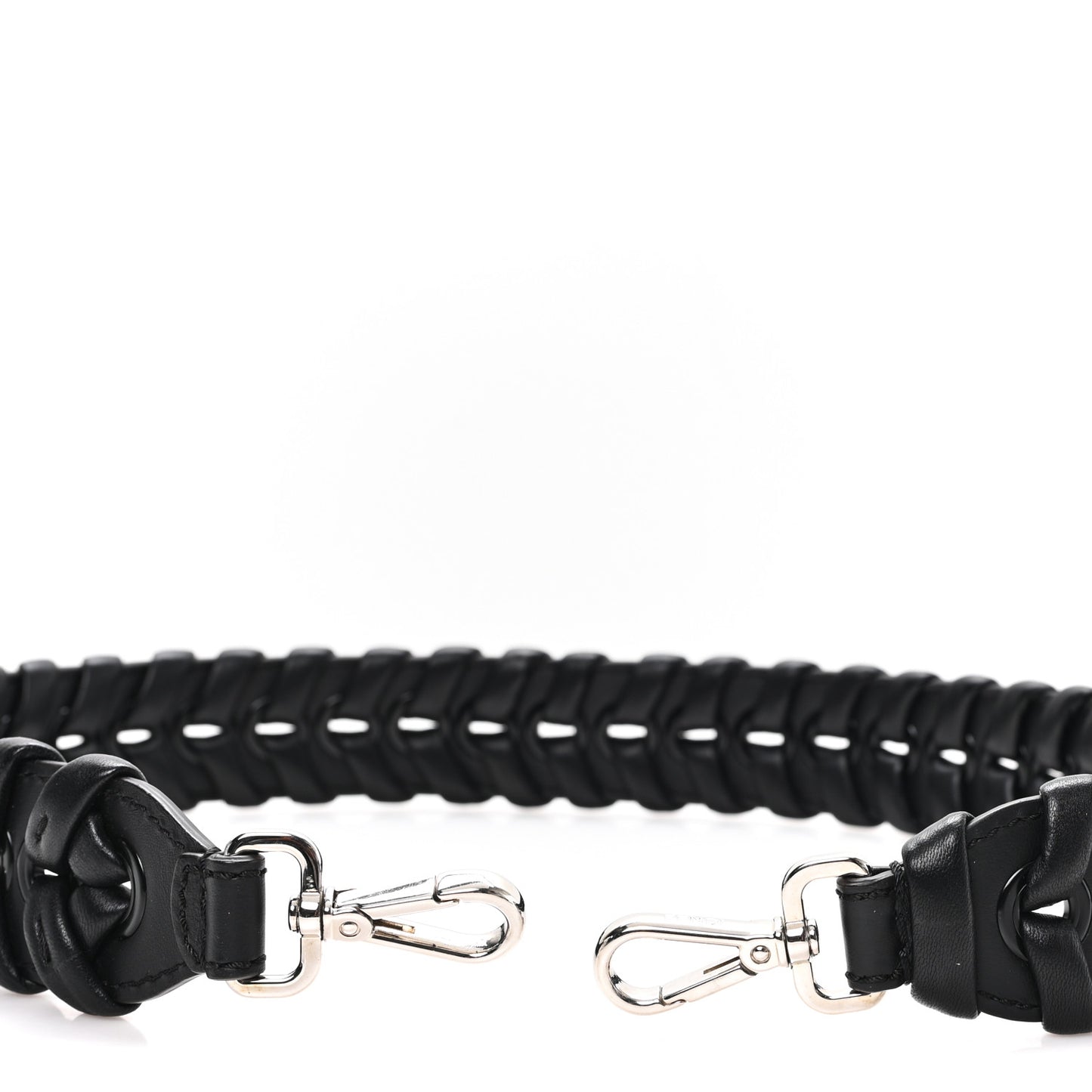 Vitello Dolce Shiny Nappa Lace Up Strap You Black