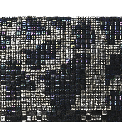 Gucci Calfskin Studded Evening Clutch  Black Silver 8 of 11