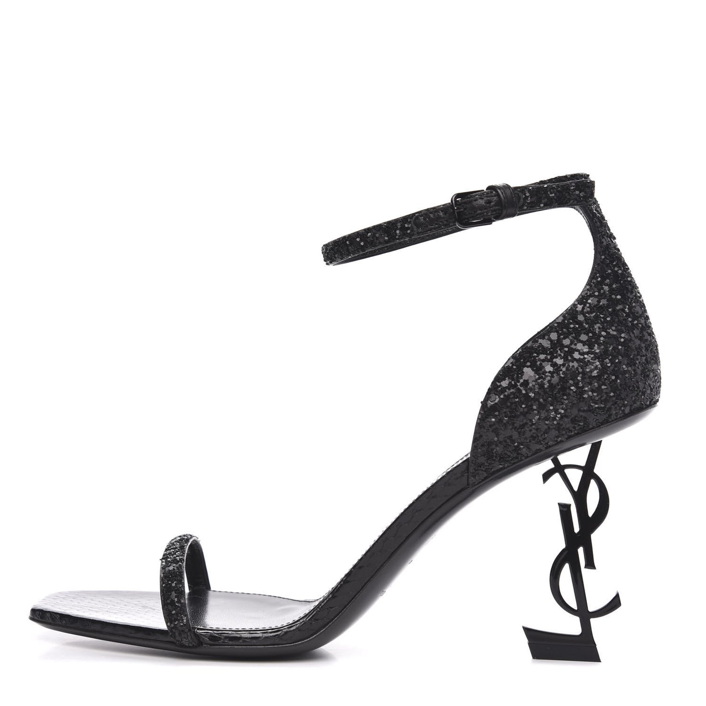Glitter Opyum Sandals 38.5 Black