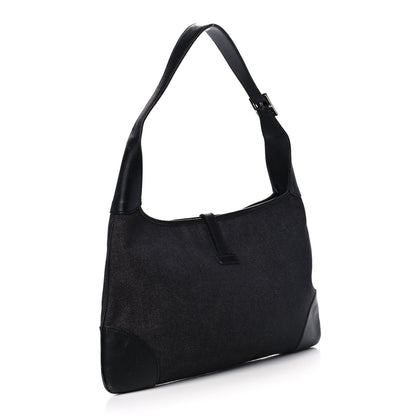 Gucci Monogram Small Jackie O Hobo Black 3 of 14