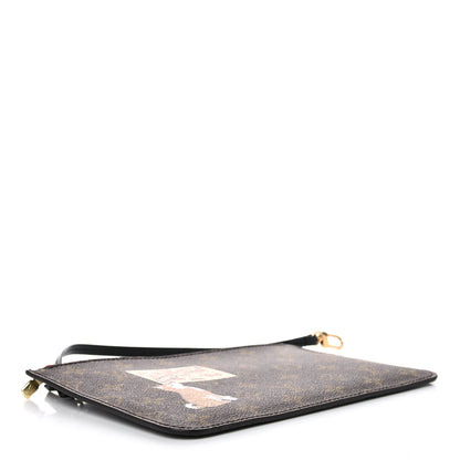 Louis Vuitton Monogram World Tour Neverfull MM GM Pochette 4 of 7