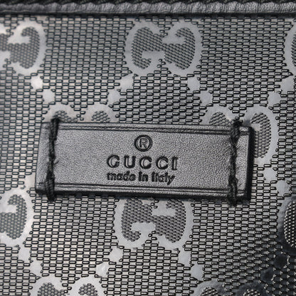 Gucci Imprime Monogram Belt Bag Black 5 of 9