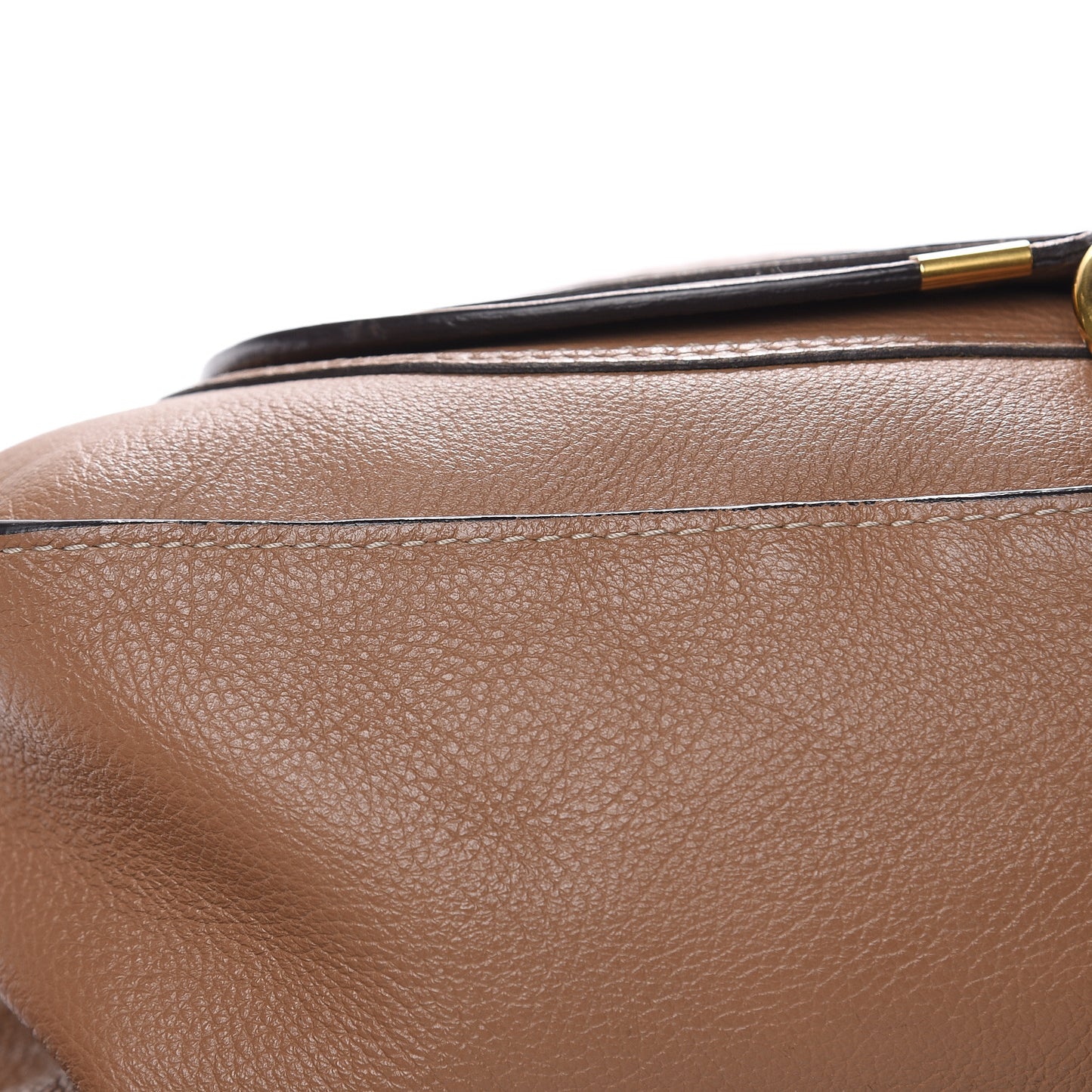 Calfskin Medium Marcie Satchel Nut