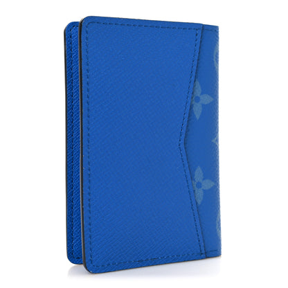 Louis Vuitton Taigarama Pocket Organizer NM Blue Lagoon 3 of 7