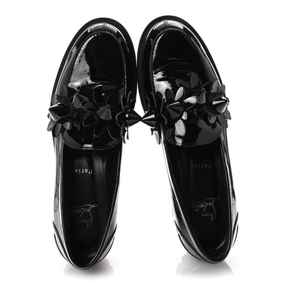 Christian Louboutin Patent Daisy Loafers 41 Black 2 of 8