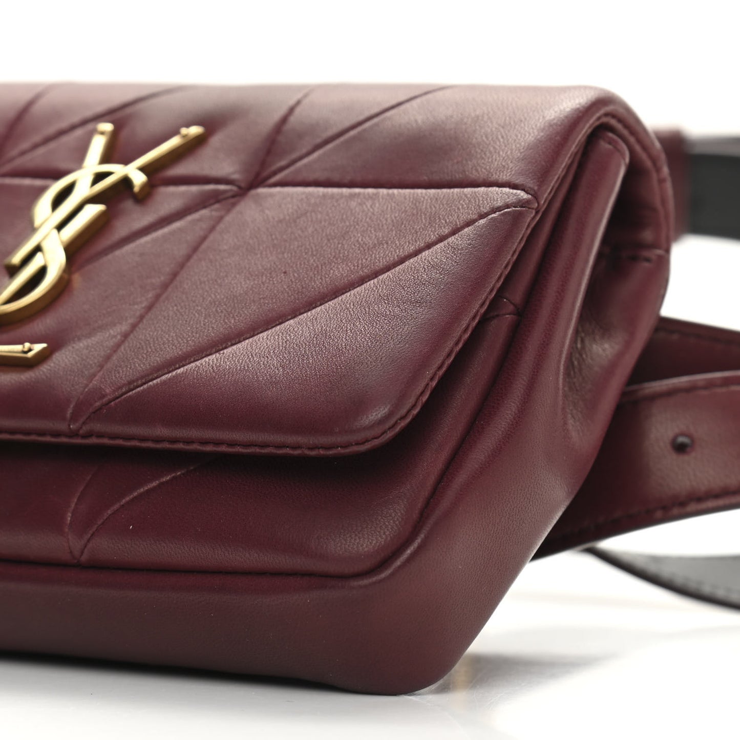 Lambskin Monogram Jamie Belt Bag Red