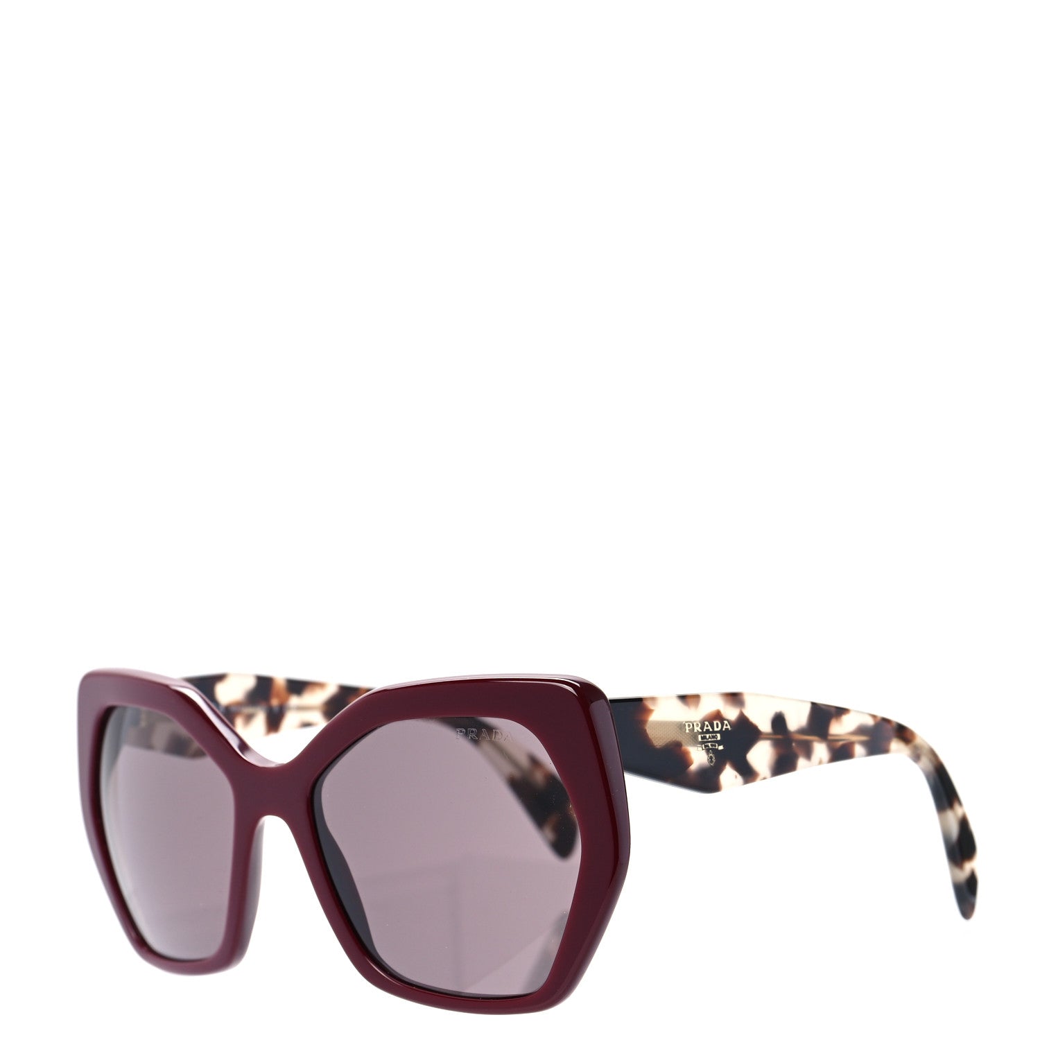 Prada Sunglasses SPR 16R Burgundy 1 of 6